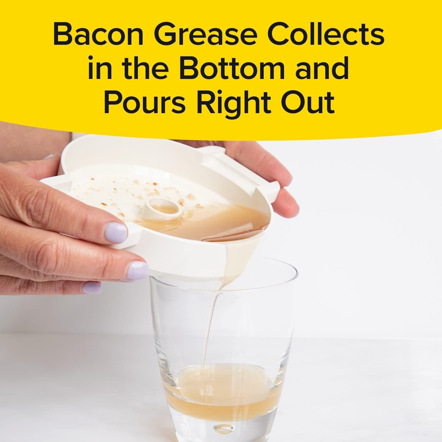 Genuine Yummy Can Bacon As Seen on TV Make Crispy Healthy Bacon in Microwave