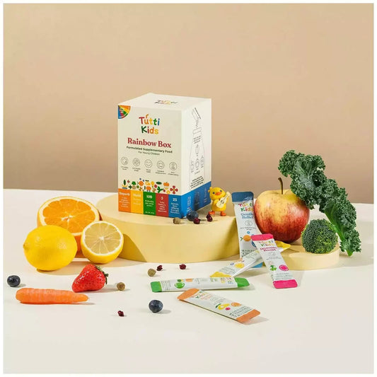 Tutti Kids Rainbow Box 25 Sachets x 4g