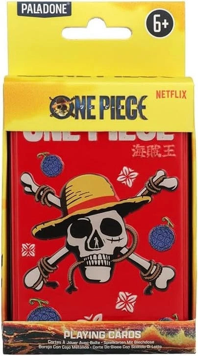 PALADONE One Piece Playing Cards colectors  Tin