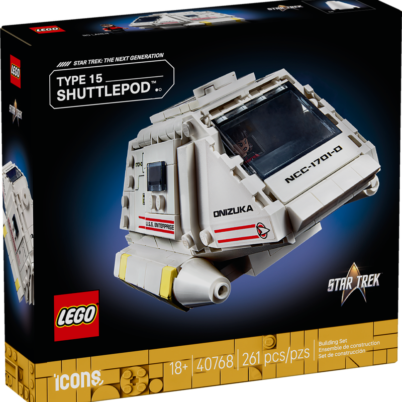 LEGO ICONS 40768 – Star Trek: Type-15 Shuttlepod™