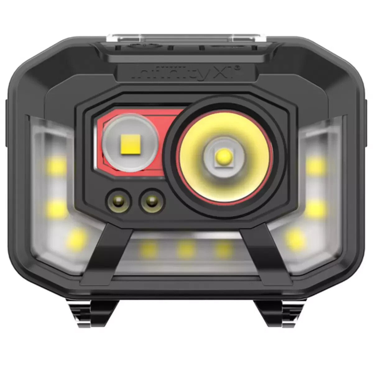 Infinity X1 Rechargeable Dual Power Headlamp 1000 Lumen LED Light 1, 2 OR 3 Pack