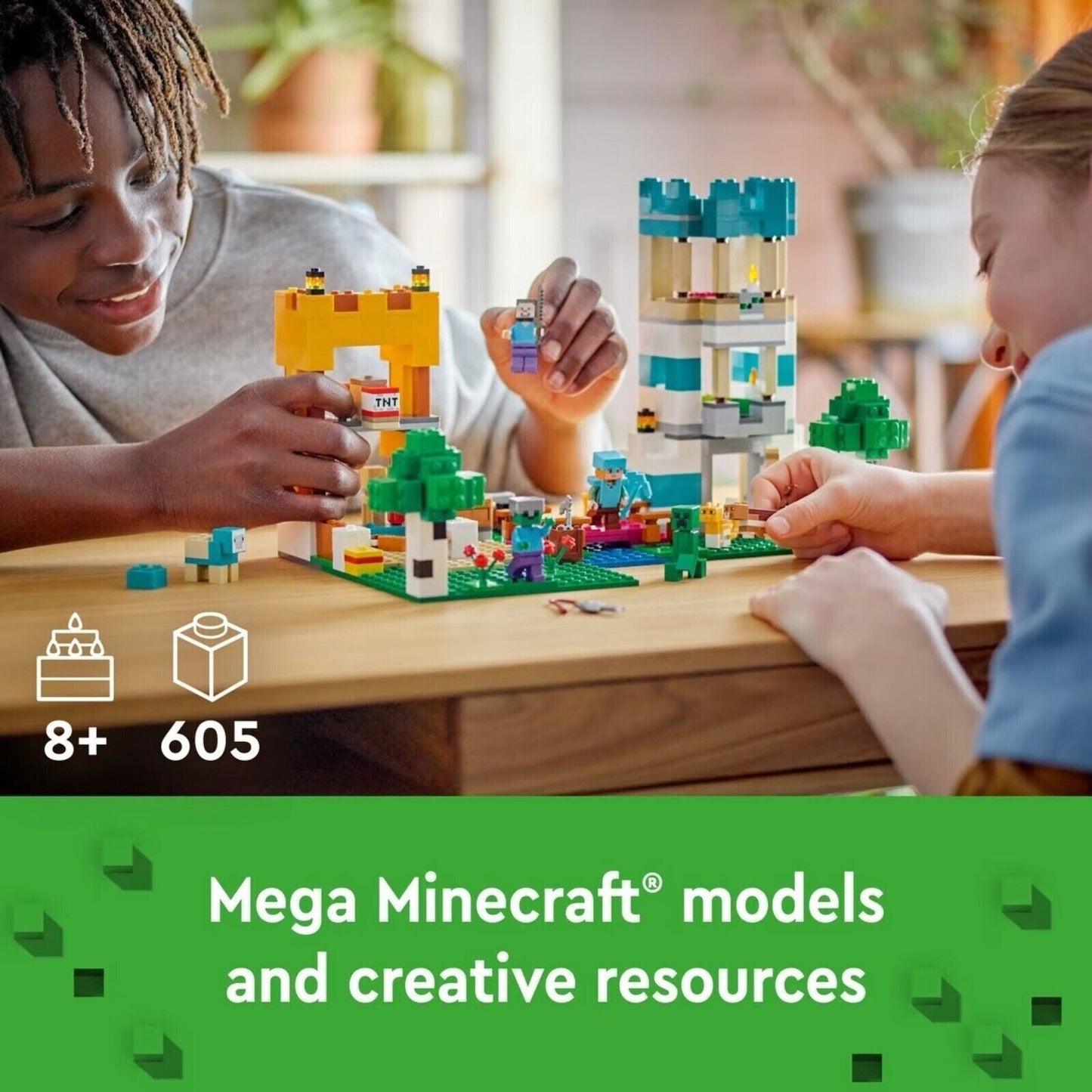 LEGO 21249 Minecraft The Crafting Box Brand New Sealed
