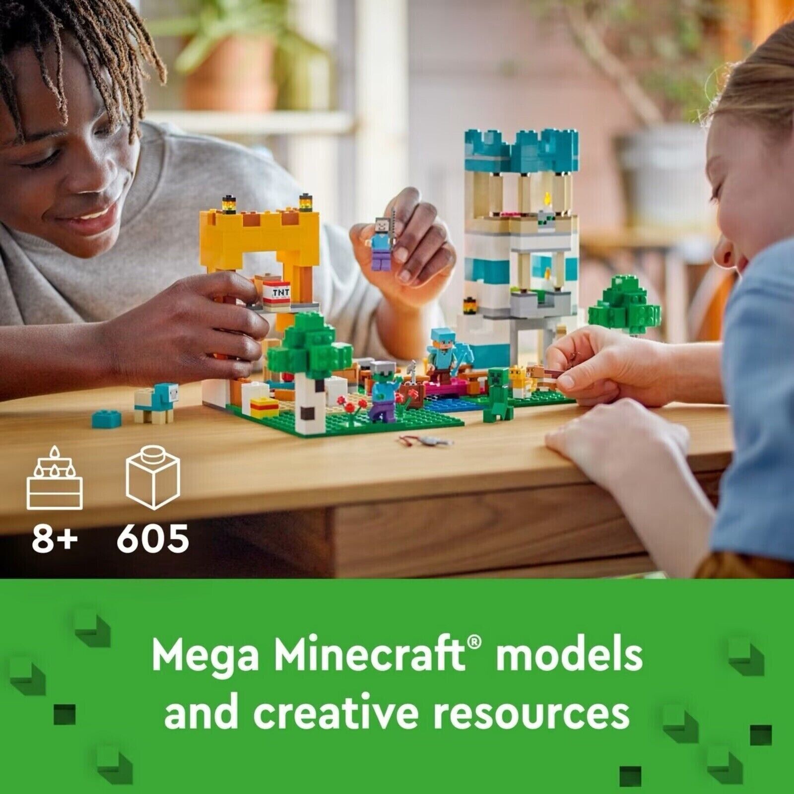 LEGO 21249 Minecraft The Crafting Box Brand New Sealed