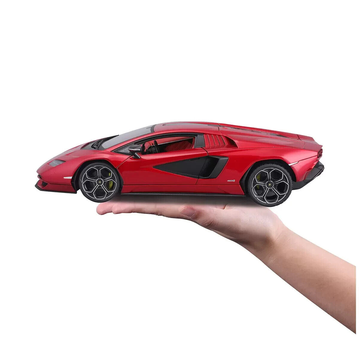 Maisto 1/18 2021 Lamborghini Countach LPI 800-4 Red 1:18 Diecast Car Toy