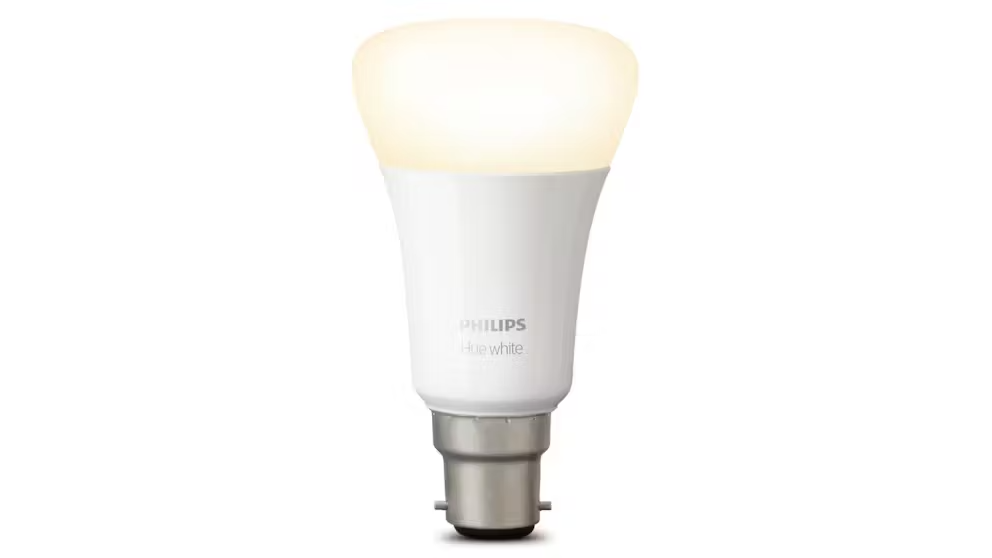 Philips Hue Warm White 2700K 9W A60 B22 Bulb with Bluetooth Zigbee App Control