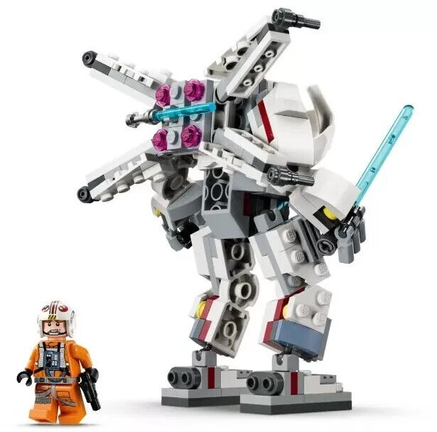 LEGO Star Wars 75390 ~ Luke Skywalker X-Wing Mech ~ Brand New Factory Sealed. 