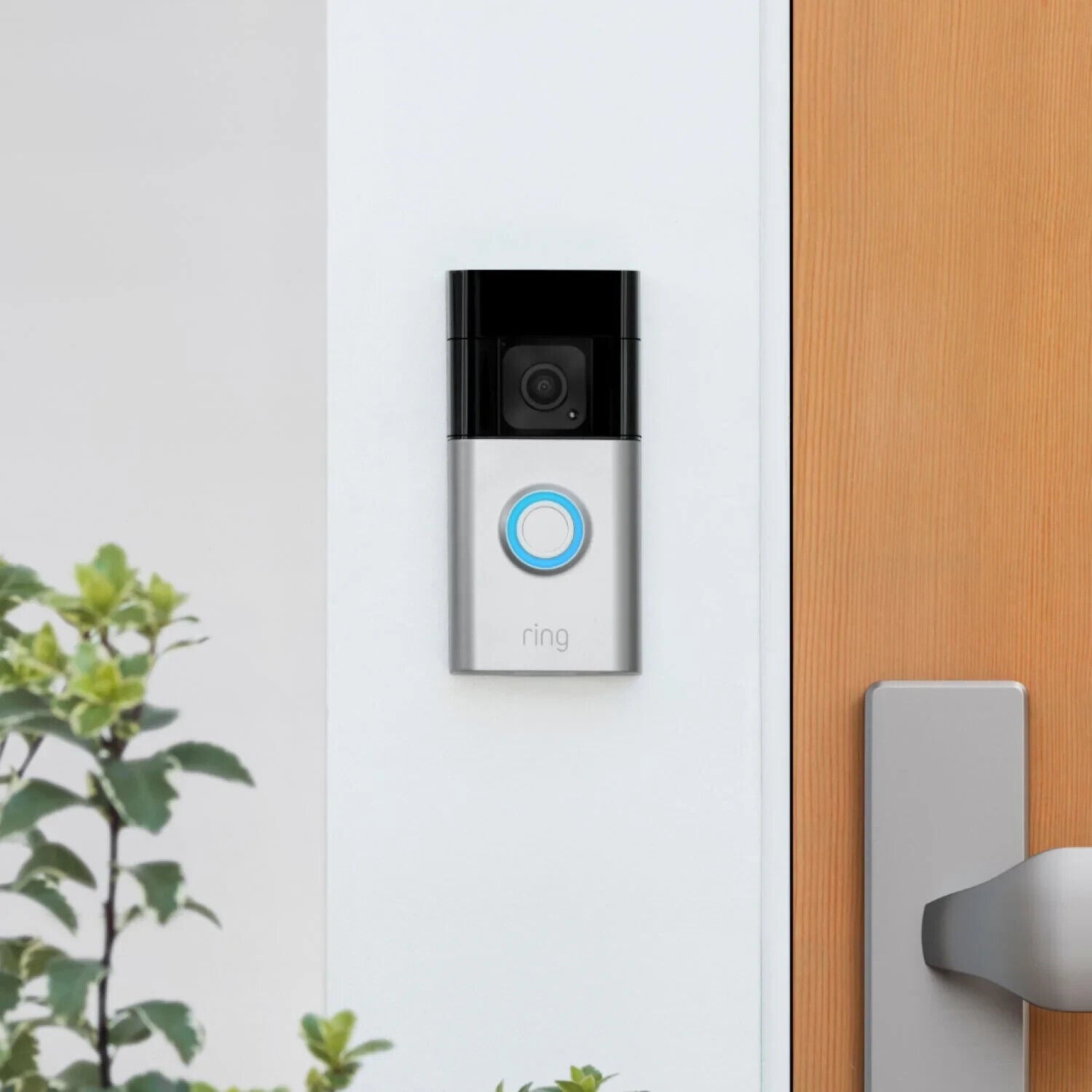 Ring Battery Video Doorbell Plus Head-to-Toe 1536p HD Video Motion Detection