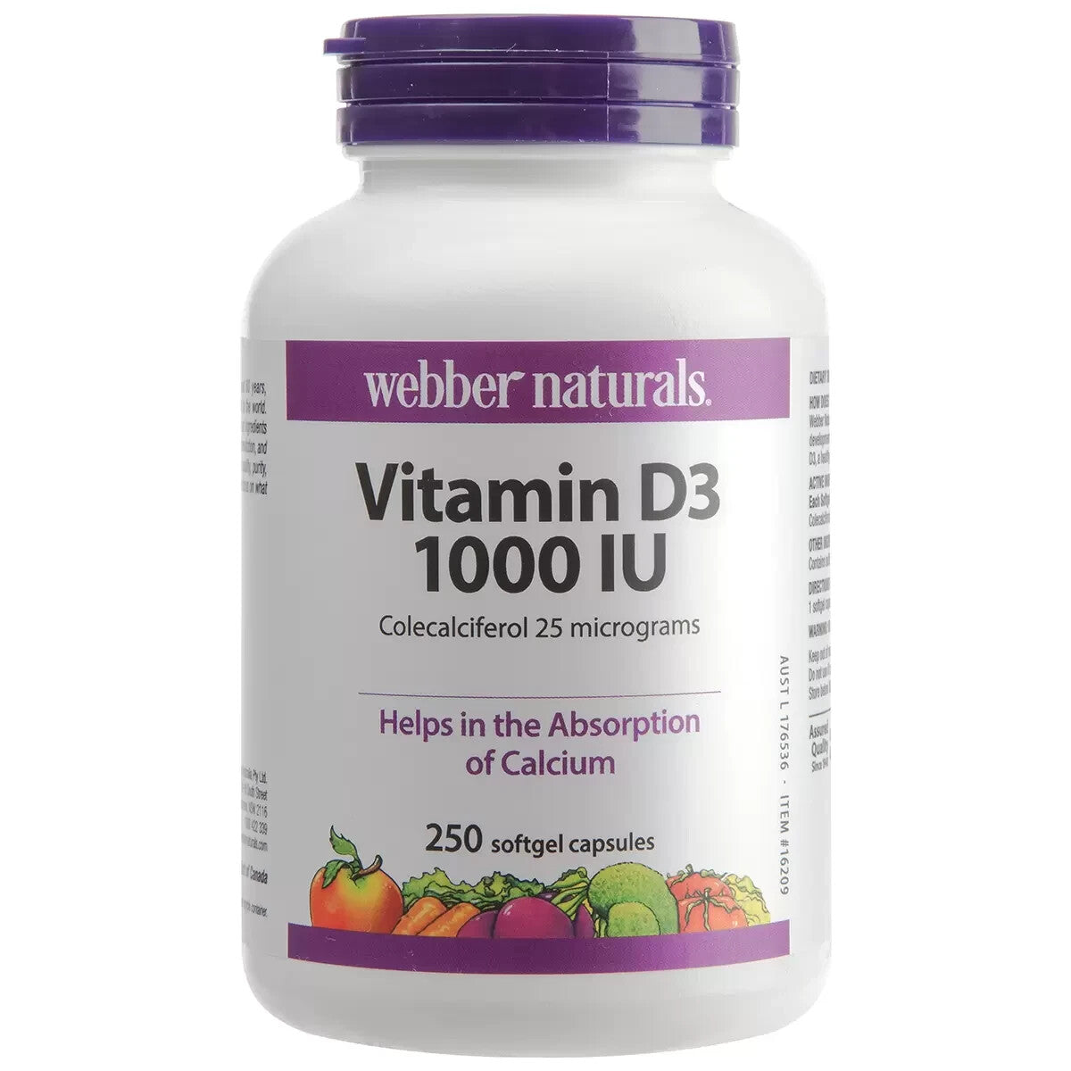 Webber Naturals Vitamin B12 1000mcg 100 Tablets