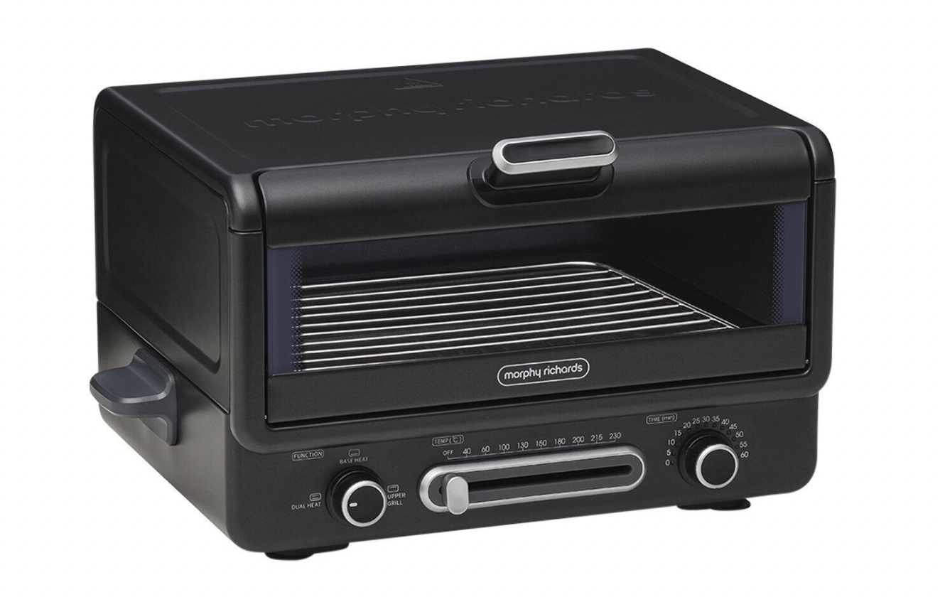 Morphy Richards 2000W 12L Non-Stick Multioven Bake Roast Fryer Cooker Titanium