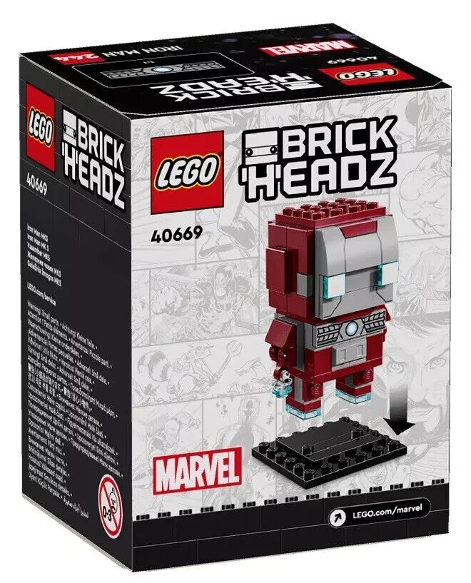 Lego Brickheadz Iron Man MK5 40669 Brick Headz Ironman