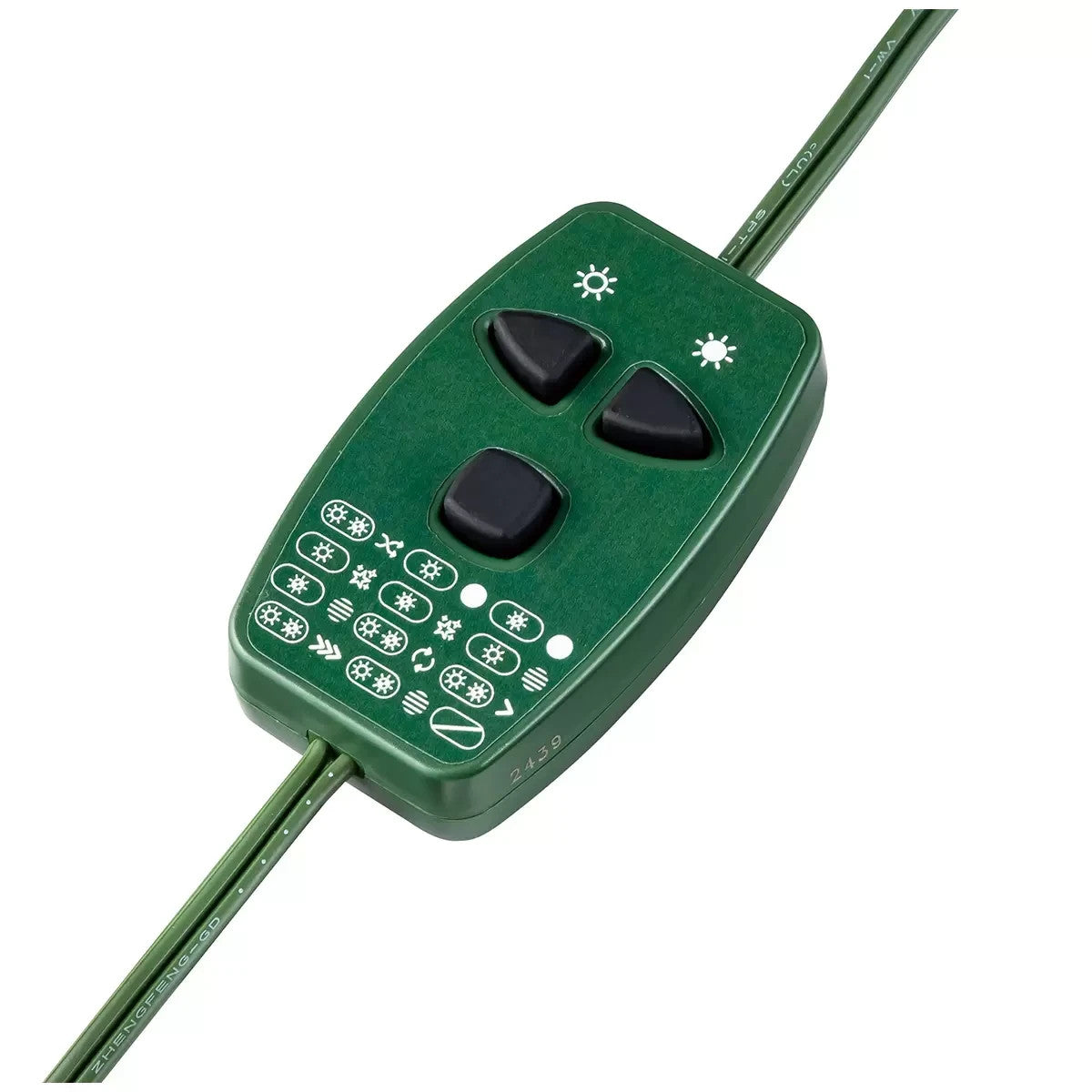 Pre-Lit Glitter Frosted Potted Christmas Tree 1.37m LED Lights Artificial Decor