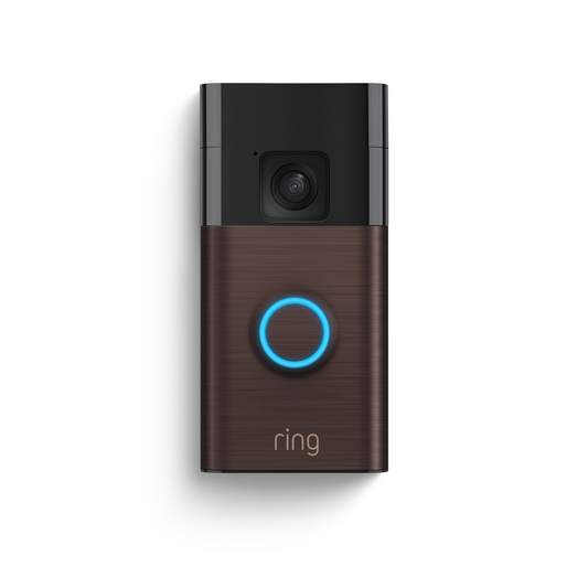 Ring Battery Video Doorbell Video Security Camera Venetian Bronze