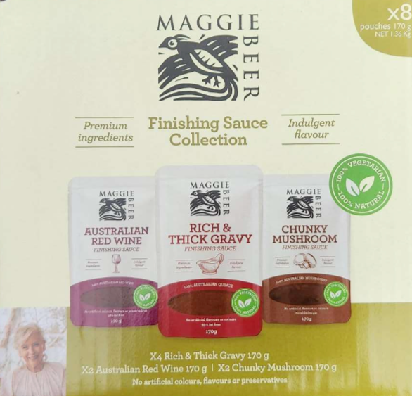 8 x 170g Maggie Beer Finishing Sauce Perfect for Steak or Rack of Lamb