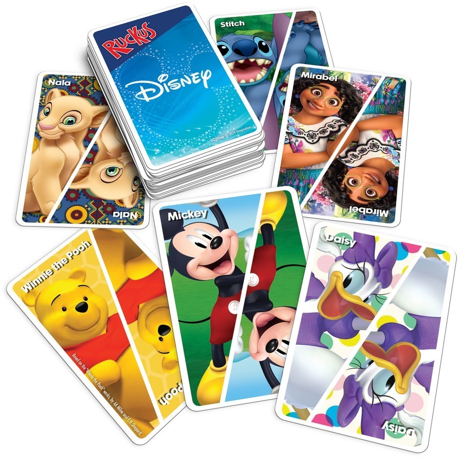 Disney Ruckus The Pantry Card Game - SEET IT MATCH IT STEAL IT, 6+ 3P+