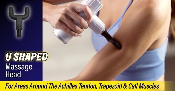 HY-IMPACT Nano Muscle Massager AS SEEN ON TV Rechargeable Compact Massage Gun