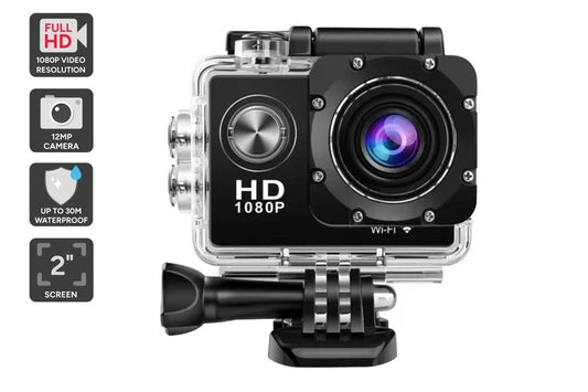 1080P Action Camera HD WiFi DV Sports Camcorder Underwater Cam Video Recorder