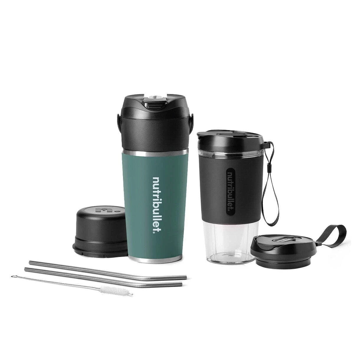 Nutribullet Flip Club Pack NBPB0740EUC Portable Blender with Stainless Steel Cup