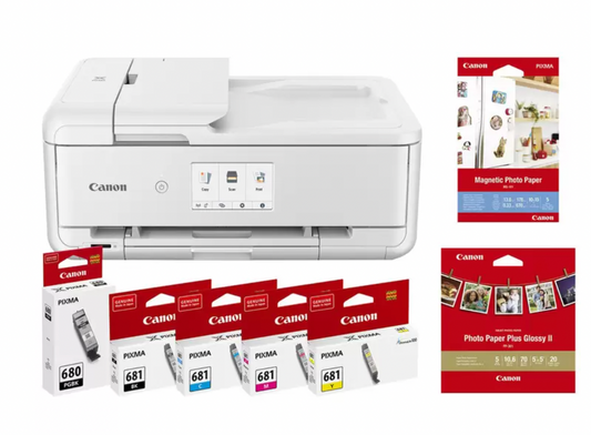 Canon PIXMA Home A3 All-in-One Printer Value Bundle TS9565VB Wifi USB