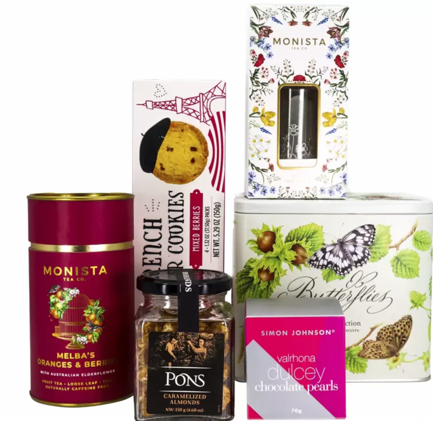 The Afternoon Tea Hamper from Simon Johnson Gift for Christmas, Birthday, Events