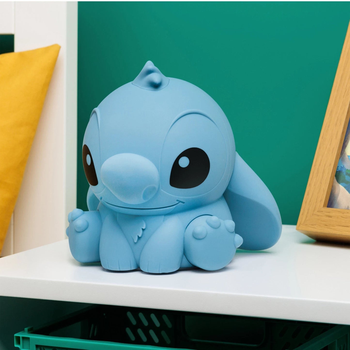 Disney Stitch Squishy Glow Lite Silicone Night Light Lamp Soft Glow Kids Bedroom