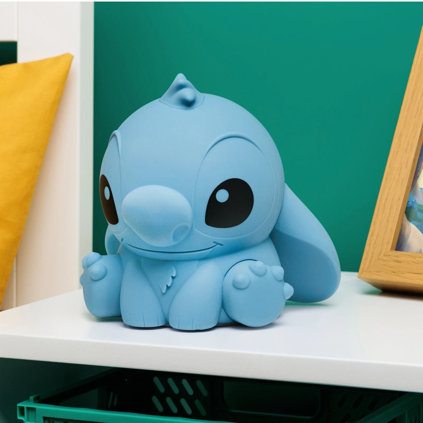 Disney Stitch Squishy Glow Lite Silicone Night Light Lamp Soft Glow Kids Bedroom