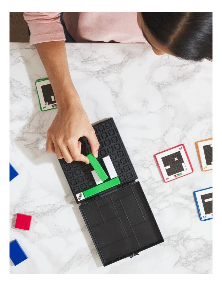 Genuine Original Rubik's Gridlock Game Toy Puzzle Board Kids Strategy Block