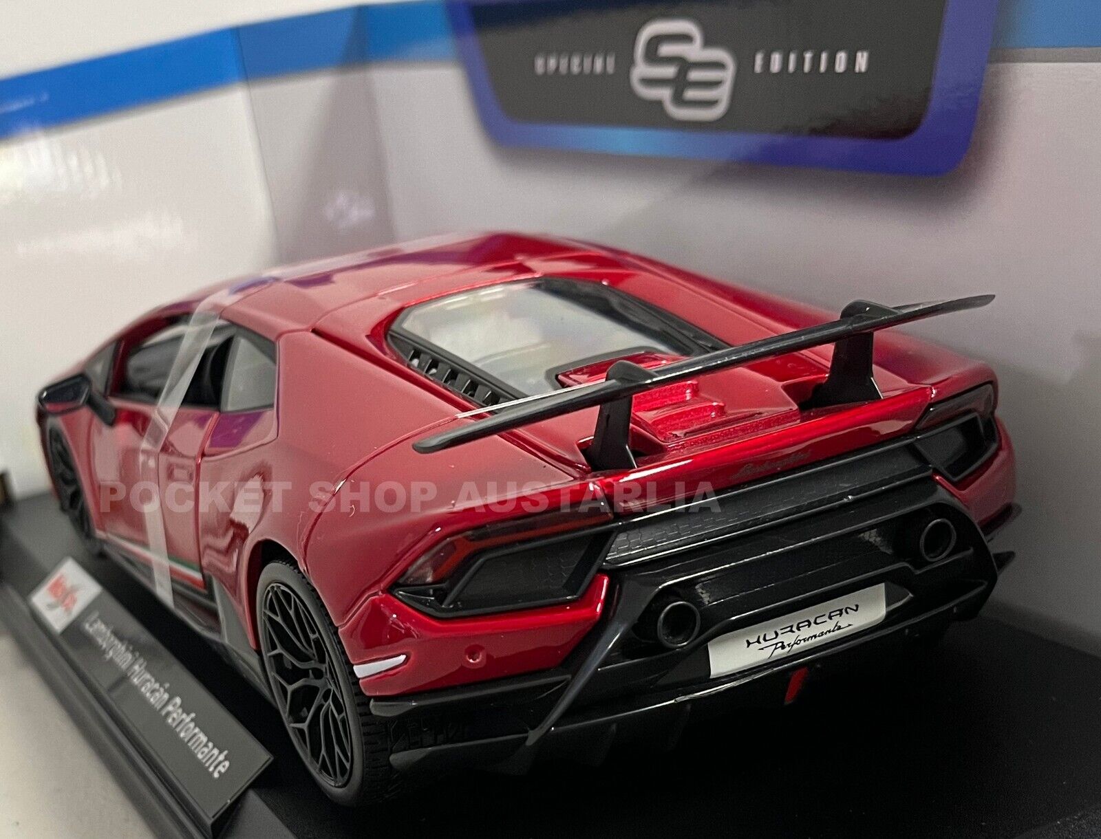 Maisto Lamborghini Huracan Performante Special Edition Car Model 1:18 Scale RED