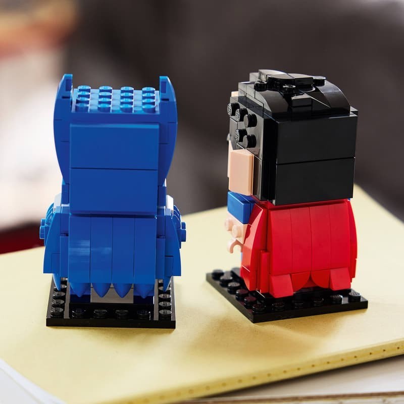 LEGO 40859 BrickHeadz Super Heroes Golden Age Superman and Batman NEW