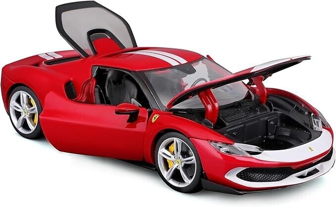 Maisto 1:18 Ferrari 296 GTB Assetto Fiorano Red Die Cast Toy Diecast Car