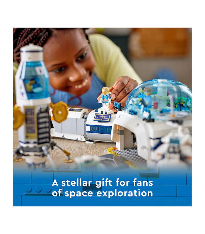 LEGO 60350 City Space Port Lunar Research Base Astronaut Brand New Sealed 