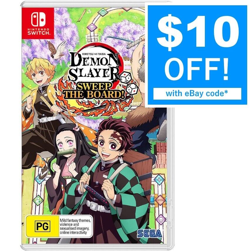 Demon Slayer: Kimetsu No Yaiba: Sweep the Board Nintendo Switch Game