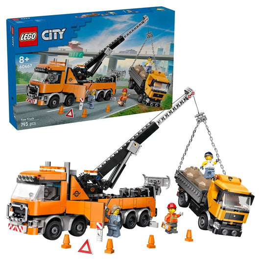 LEGO City Heavy Duty Recovery Tow Truck with Crane (60467) | Brand New & Sealed