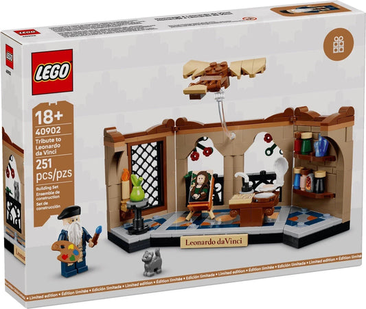 LEGO 40902 Tribute To Leonardo Da Vinci New Sealed
