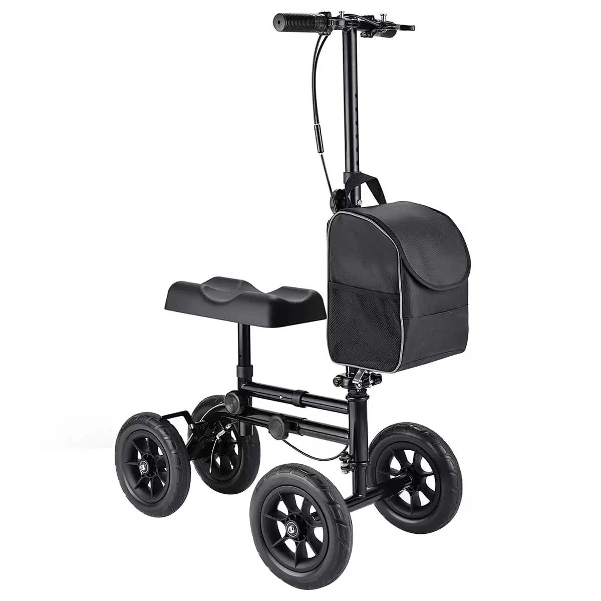 Altus Knee Walker Scooter All Terrain 10 Inch Wheel Black