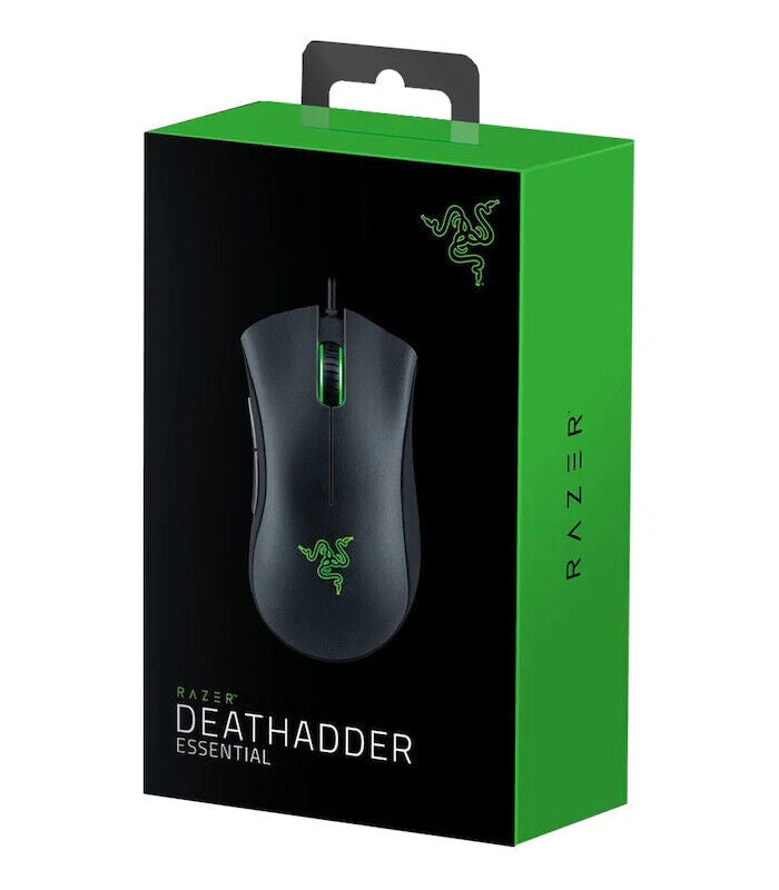 Razer Deathadder Essential PC Gaming Mouse & Cynosa Lite RGB Keyboard Bundle