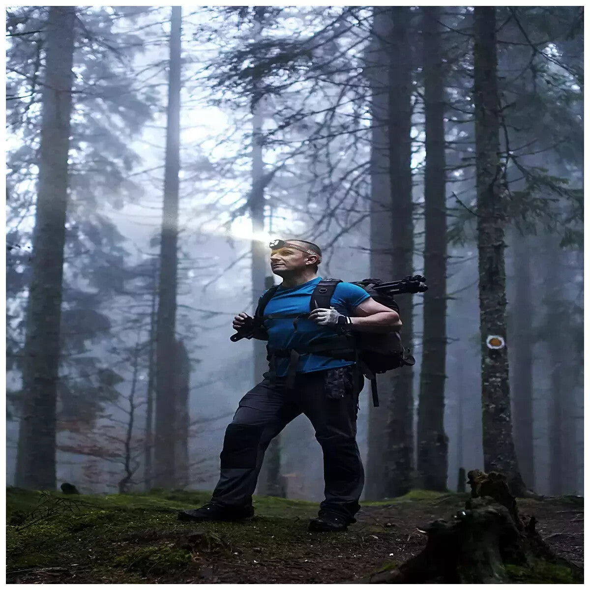 Infinity X1 Rechargeable Dual Power Headlamp 1000 Lumen LED Light 1, 2 OR 3 Pack