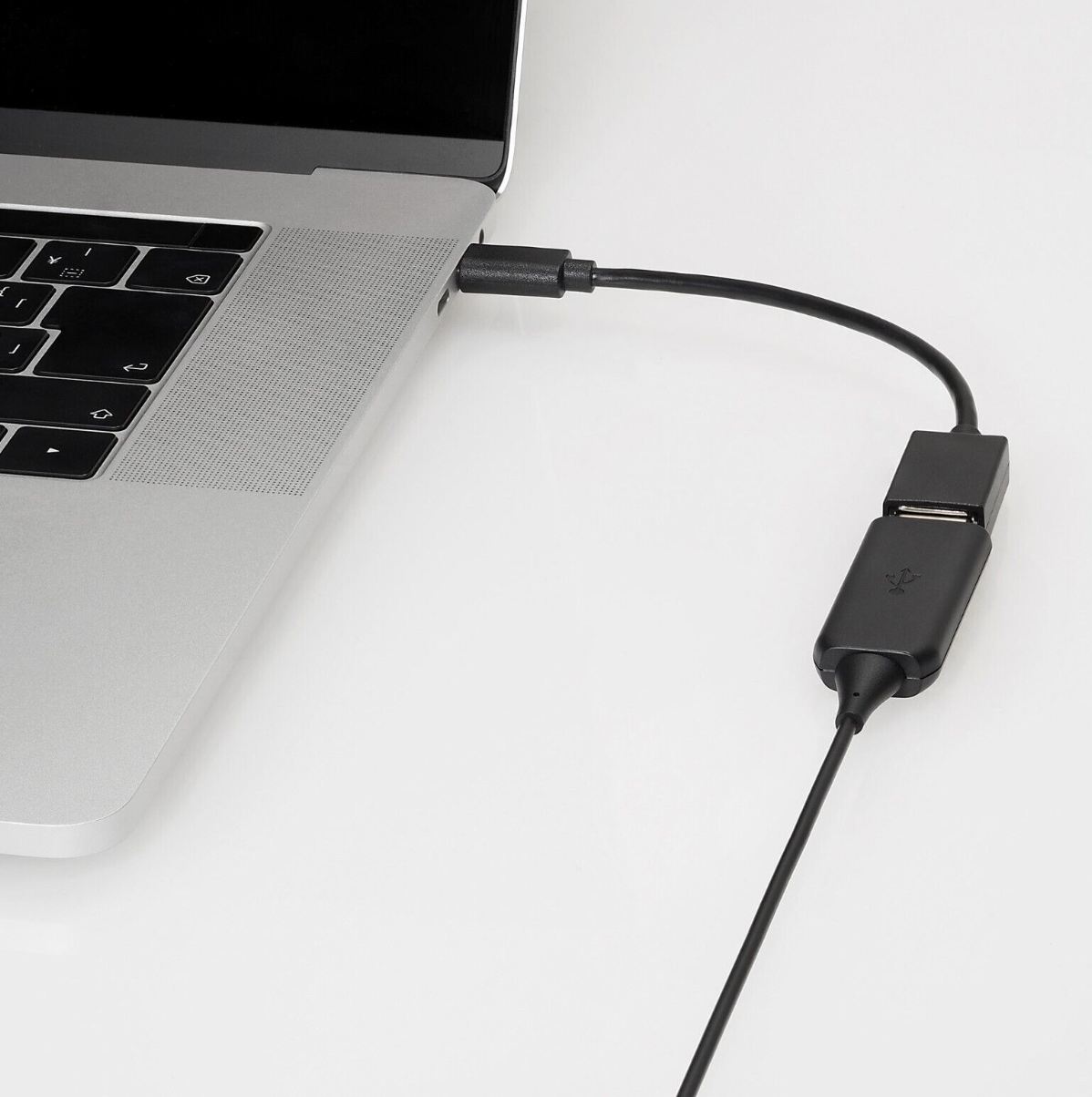 Audio Technica Single Ear USB C A Noise Cancelling MIC PC Headset Wired Black