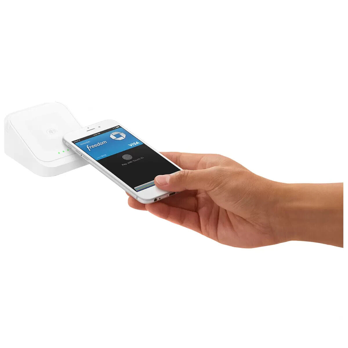 Square Reader And Dock Card Scanner Swipe Chip Credit Debit Payment Portable 