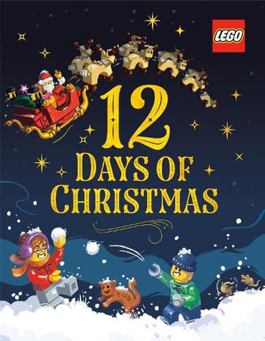 12 Days of Christmas (LEGO) by Margaret Wang (English) Hardcover Book