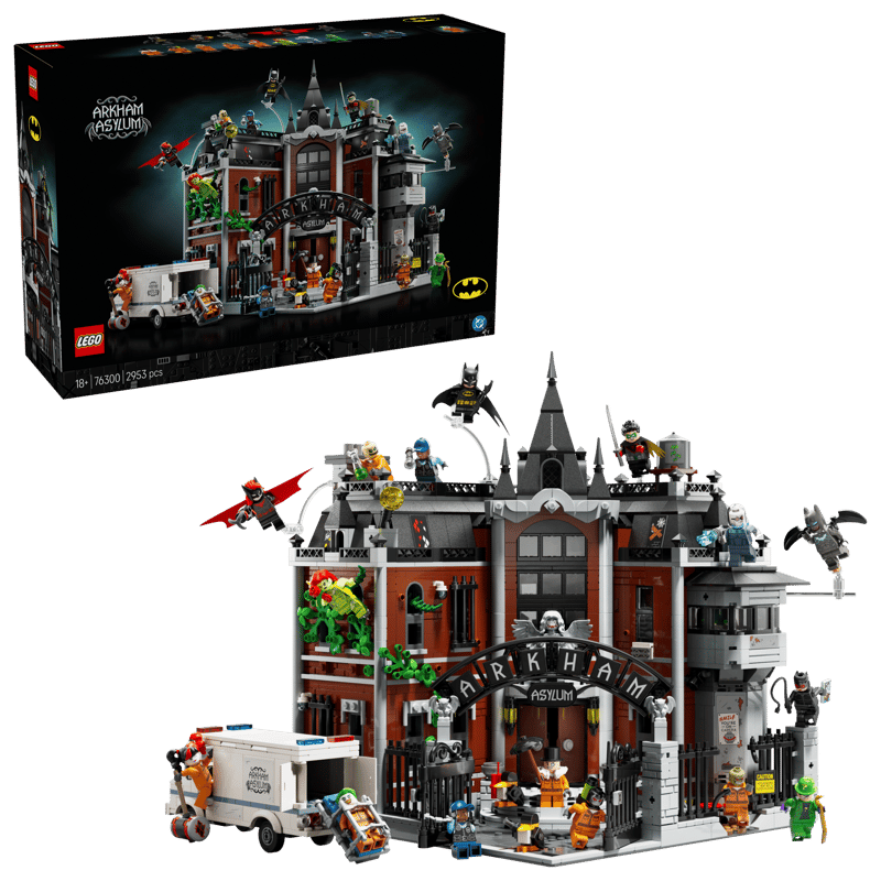 LEGO 76300 DC Batman Arkham Asylum Brand New Sealed