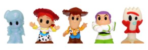 Ooshies 1-in-6 Crystal Quest Packs – Toy Story 5 Figures Woody Buzz Jessie