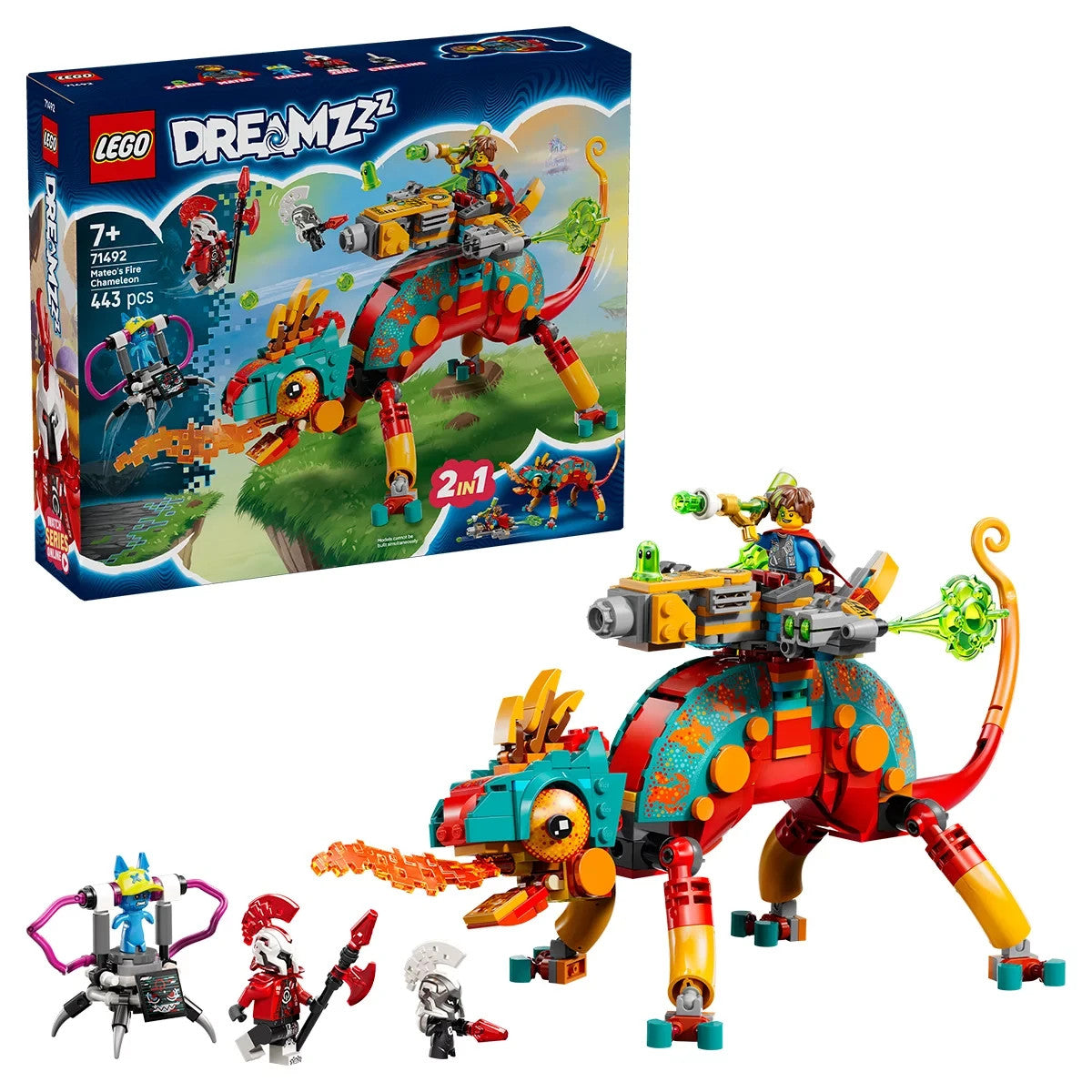 LEGO DreamZzz 71492: Mateo's Fire Chameleon