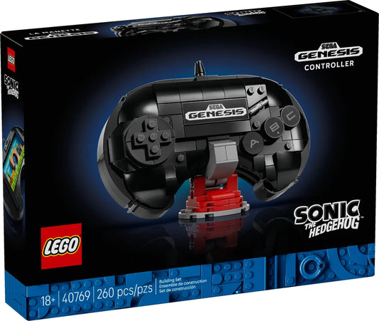 LEGO 40769 SEGA Genesis Controller Sonic The Hedgehog Brand New (Damaged box)