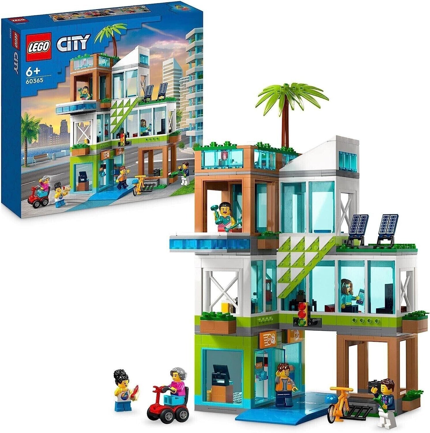 LEGO 60365 City Apartment Building Brand New Sealed