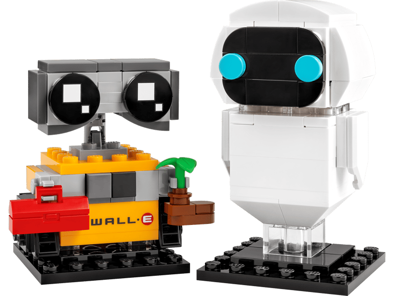 LEGO BrickHeadz - EVE & WALL-E (40619) - Brand New BUT Box Damaged - Free Post!