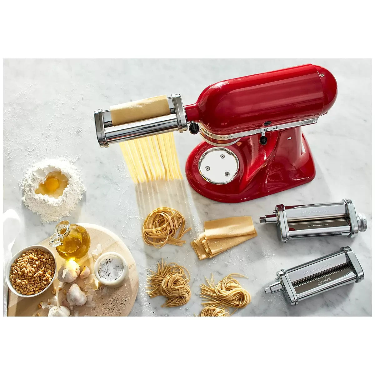KitchenAid 3 Piece Pasta Roller And Cutter Attachment