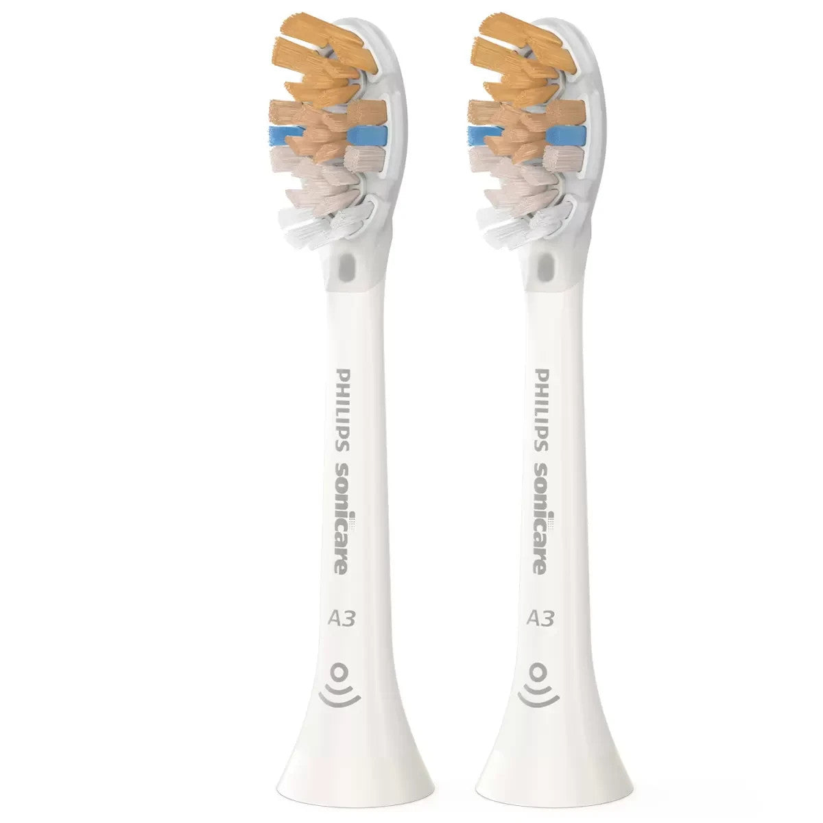 6-Pack Genuine Philips Sonicare A3 All-In-One Premium Brush Heads (White)