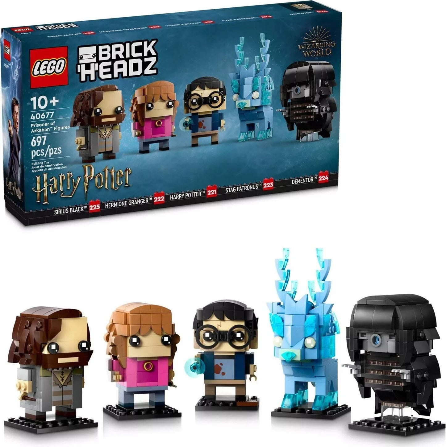 LEGO 40677 Brickheadz Prisoner of Azkaban Figures - Harry Potter