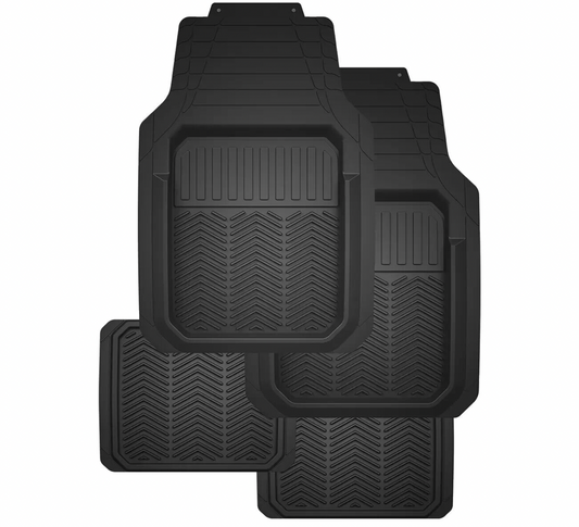 Floor Mats Road Comforts Heavy Duty Deep Tray Floor Mats 4 Piece
