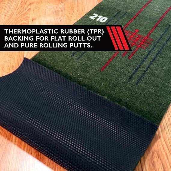 Pure2Improve Perfect Stroke Putting Mat 275 x 30 cm